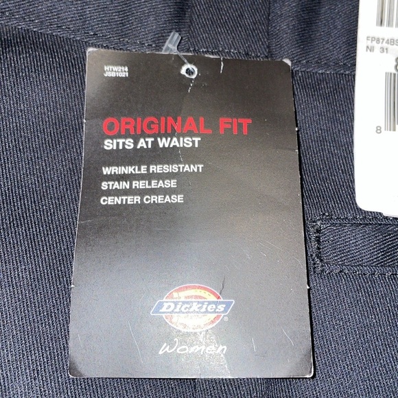 NWT 874 Original Fit Dickies.  Size 8 Long - Picture 5 of 10